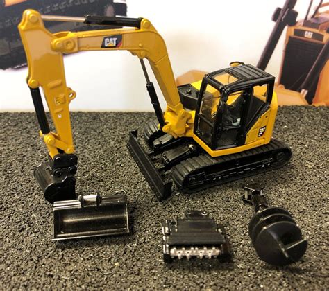 1 50 mini excavator|Diecast Masters 1:50 Caterpillar 309 CR Mini Hydraulic Excavator .